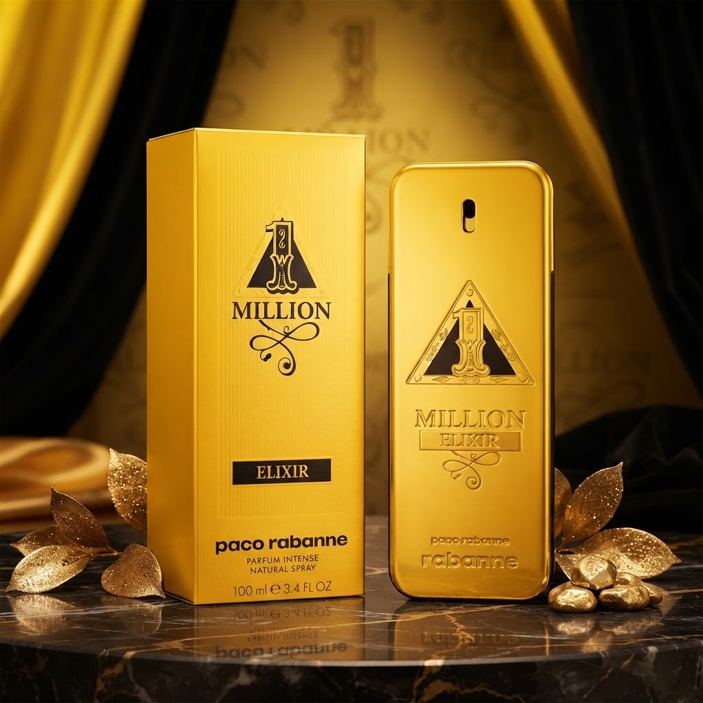 Paco Rabanne 1 Million Elixir Parfum Spray – 100ml Men’s Fragrance