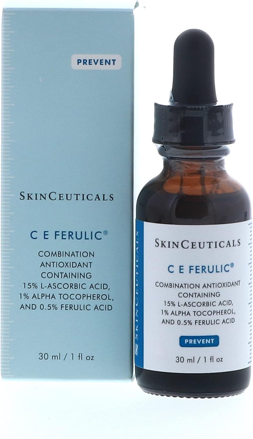 SkinCeuticals C E Ferulic® Serum 30ml / 1 oz – 15% L-Ascorbic Acid Vitamin C Antioxidant Serum