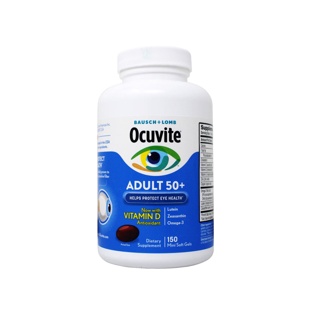 Ocuvite Adult 50+ Eye Health Supplement – 150 Softgels