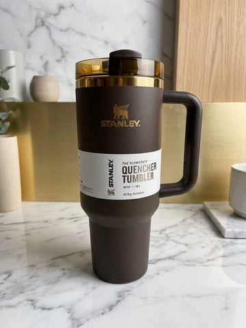 Stanley Chocolate Gold Quencher H2.0 40oz Tumbler
