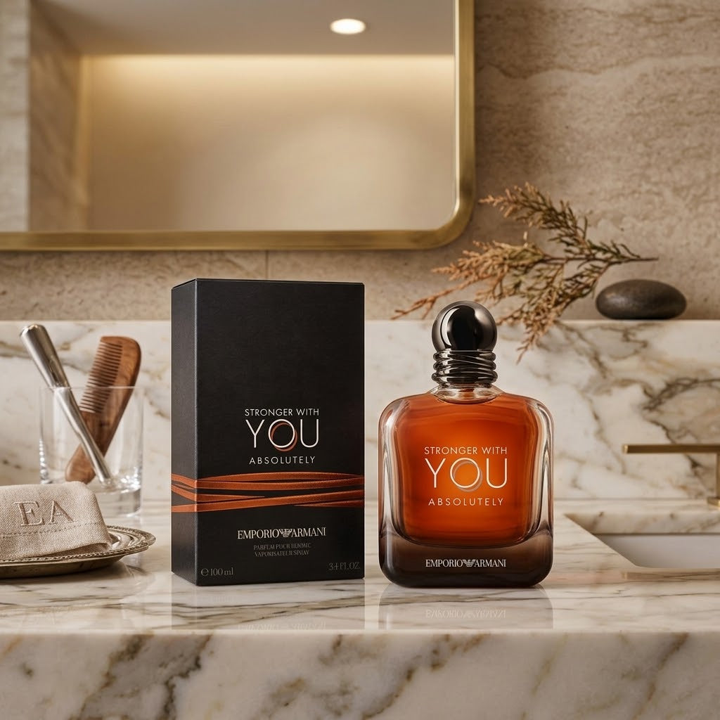 Armani Stronger With You Absolutely Parfum Men’s Fragrance 100ml / 3.3oz Spray