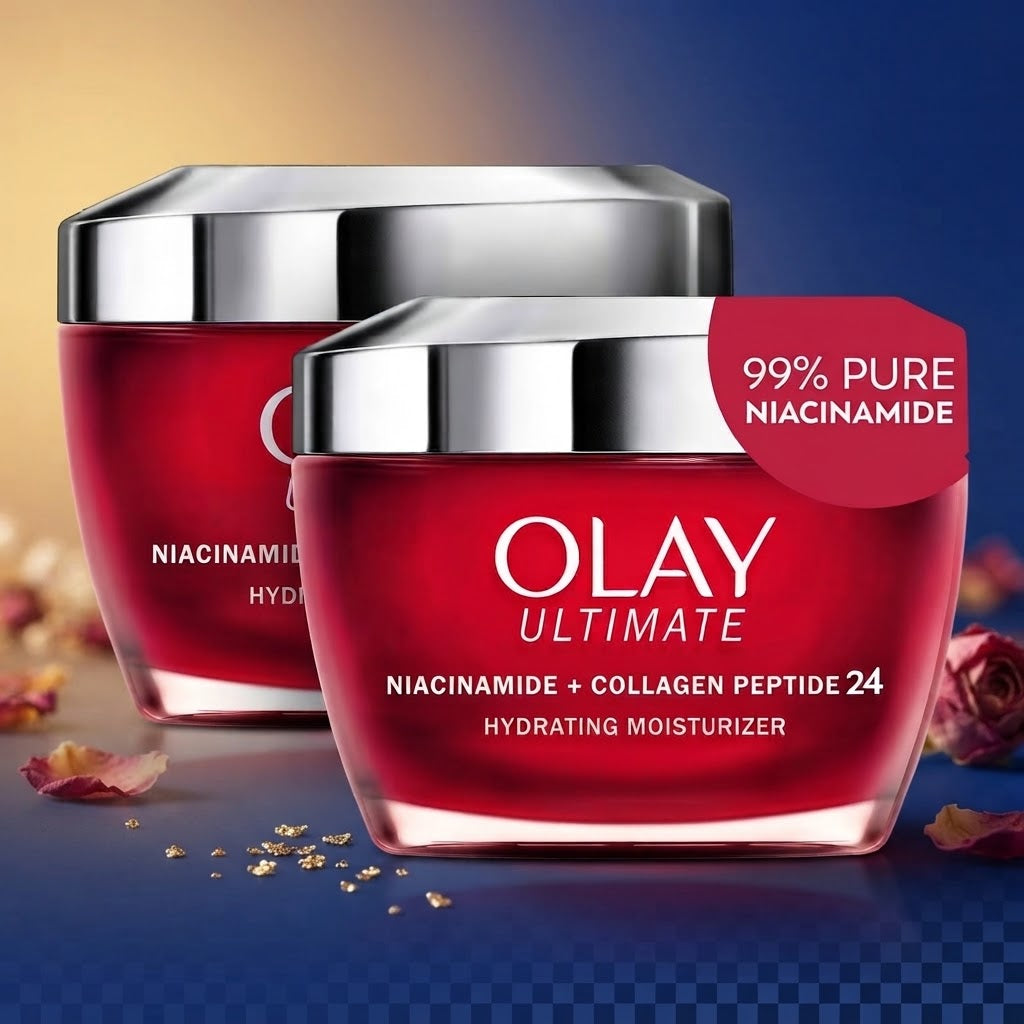 Olay Ultimate 3-in-1 Hydrating Moisturizer 1.7 oz (2 Pack) – Daily Facial Moisturizer