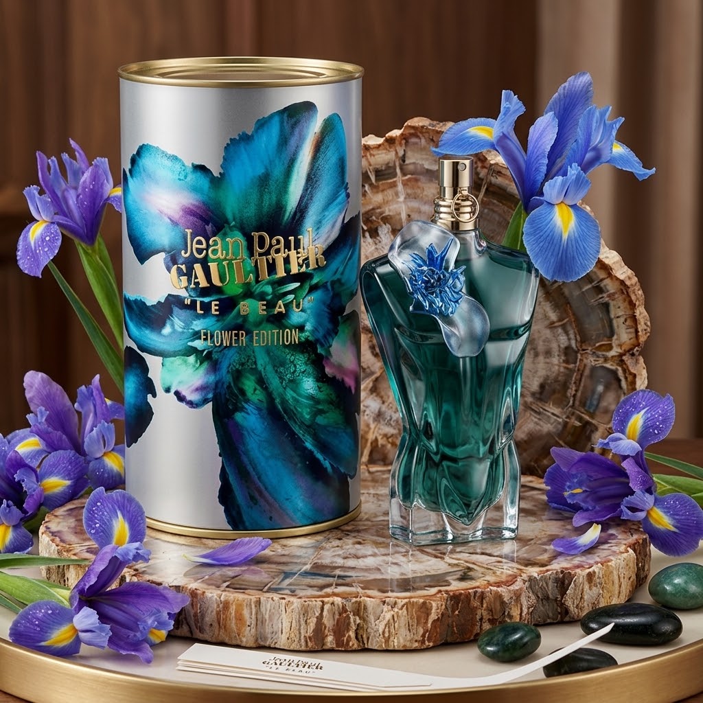 Jean Paul Gaultier Le Beau Flower Edition 4.2 oz / 125 ml Eau de Parfum  New
