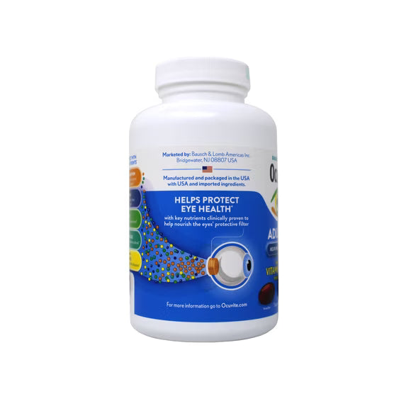 Ocuvite Adult 50+ Eye Health Supplement – 150 Softgels