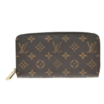 Louis Vuitton Monogram Zippy Long Wallet M60017 – Brown Leather Zip Around Wallet