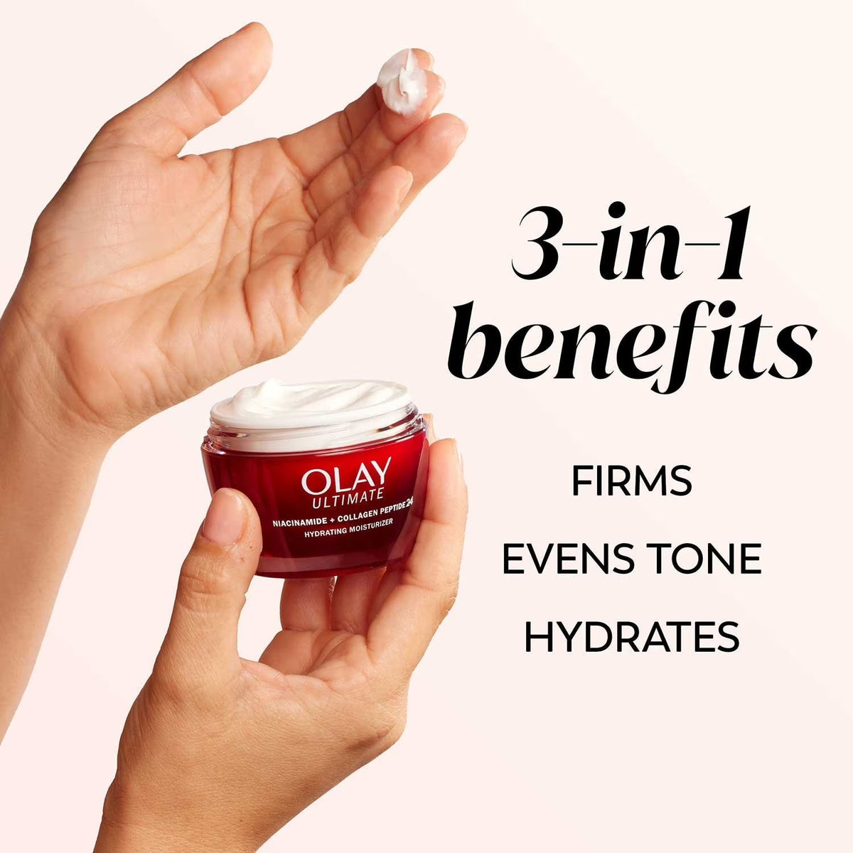 Olay Ultimate 3-in-1 Hydrating Moisturizer 1.7 oz (2 Pack) – Daily Facial Moisturizer