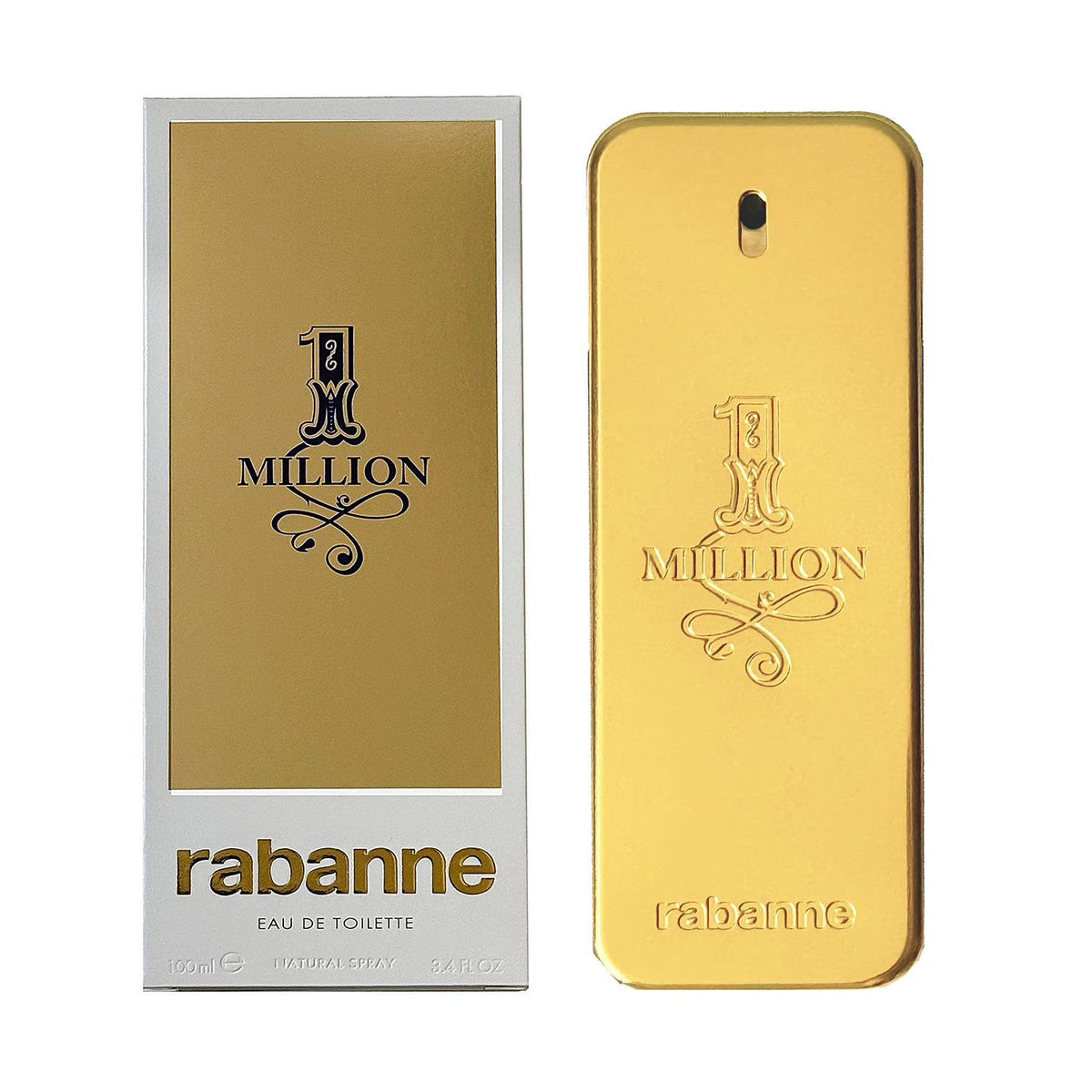 Paco Rabanne 1 Million Eau de Toilette 3.4 oz / 100ml Men’s Cologne – Luxury Fragrance