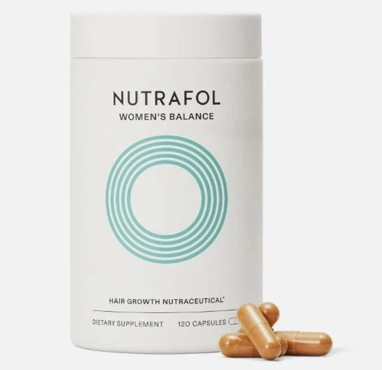 Nutrafol Women's Balance – Hair Growth Nutraceutical Supplement, 120 Capsules