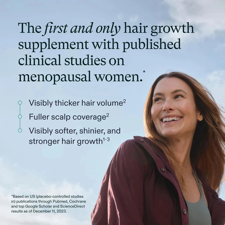 Nutrafol Women's Balance – Hair Growth Nutraceutical Supplement, 120 Capsules